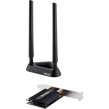 ASUS PCE-AX58BT AX3000 Dual-Band PCIe Wi-Fi / Bluetooth Combo Adapter