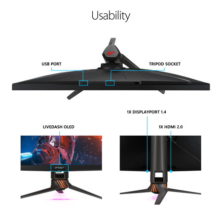 最終値下げ　訳ありASUS ROG Swift PG32UQX 4K 144Hz ASUS ROG Swift PG32UQX 32