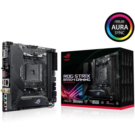 Asus ROG Strix B550-I 3rd Gen AMD Ryzen AM4 Mini-ITX SFF Gaming Motherboard
