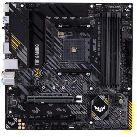 ASUS TUF GAMING B450M-PRO S AMD Socket AM4 microATX Gaming Motherboard