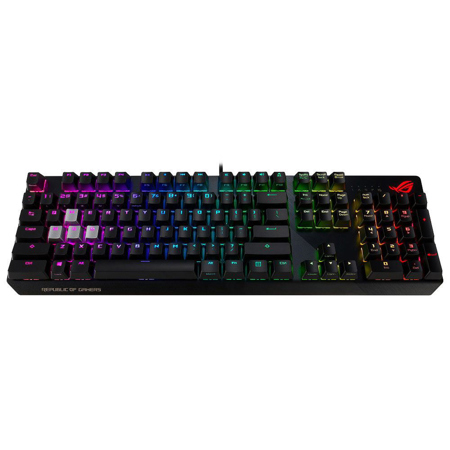 ASUS ROG Strix Scope RGB Wired Mechanical Gaming Keyboard, Cherry MX Silver