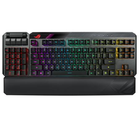 ASUS ROG Claymore II Modular TKL Wireless RGB Gaming Keyboard, RX Red Switches