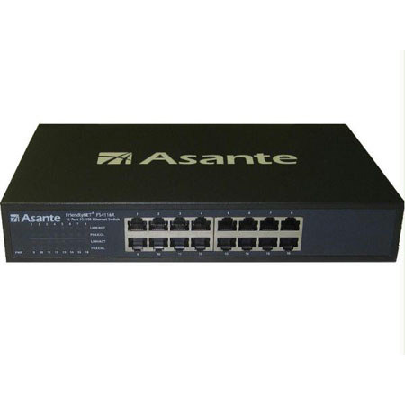 Asante FriendlyNET FS4116R 16-Port 10/100 Fast Ethernet Switch