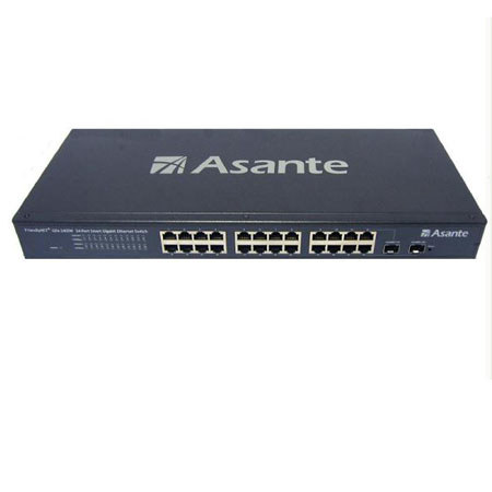 Asante FriendlyNET GX6-2400W 24-Port WebSmart Ethernet Switch + 2 Combo SFPs
