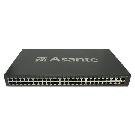 Asante IntraCore IC3648 48-Port Fast Ethernet + 4 Gigabit Combo L2+ Switch