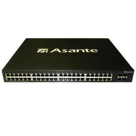 Asante IntraCore IC39480 48-Port 10/100/1000 Mbps + 4/2 Gigabit SFP L2+ Switch