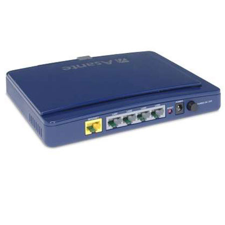 Asante AWRT-300N Wireless N Router with 4-Port SmartHub