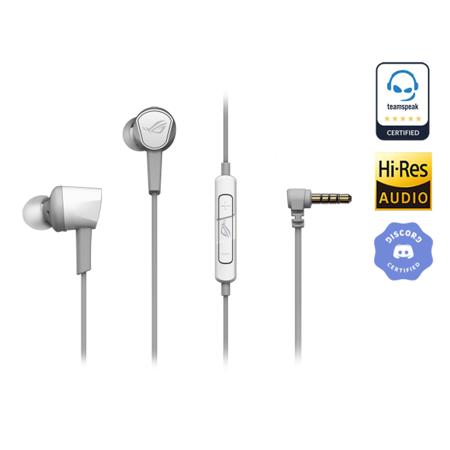 ASUS ROG Cetra II Core In-Ear Moonlight White Gaming Headphones