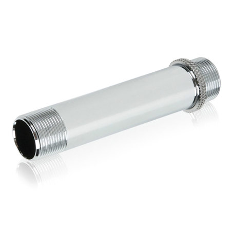 Atlas Sound AD-7B 3" Long Tube with 5/8"-27 Thread Male on Both Ends, Chrome
