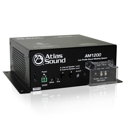 Atlas Sound AM1200 Self Contained Sound Masking System UL2043, Built in Speakers