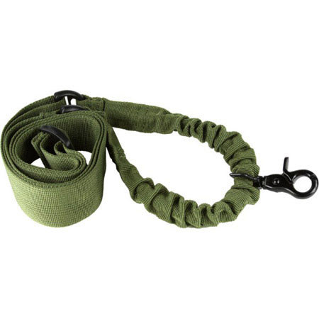 Aim Sports One Point Bungee Rifle Sling, Green