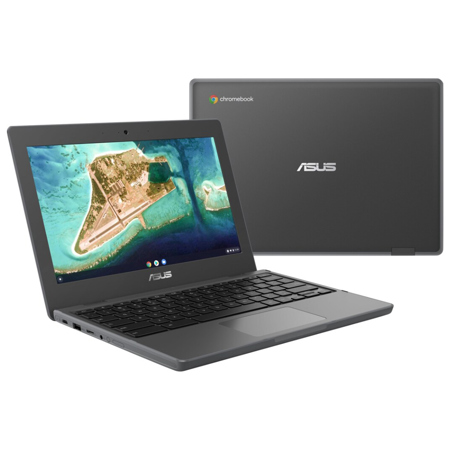 ASUS Chromebook CR1 CR1100 11.6" HD, N5100,8GB RAM,32GB eMMC,Chrome OS,Dark Gray