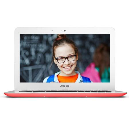 Asus C300 Chromebook 13.3" Computer, Intel N3060, 16GB eMMC, Chrome OS, Red