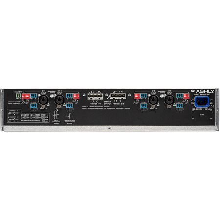 Ashly CA Series CA1.54 4-Channel 1500W Class D Power Amplifier