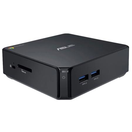ASUS Chromebox 2 CN62, Celeron 3215U, 2GB RAM, 16GB SSD, Chrome OS, Gun Gray