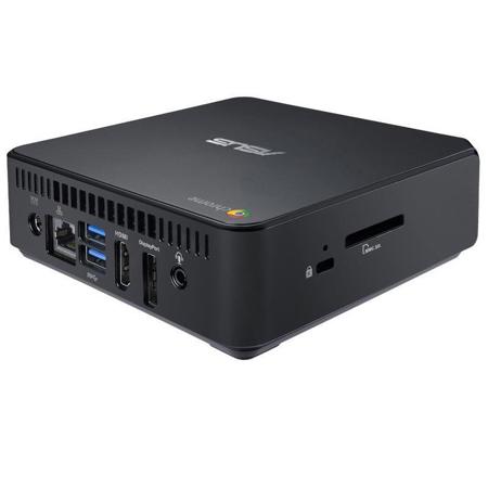 ASUS Chromebox 2 CN62, Celeron 3215U, 2GB RAM, 16GB SSD, Chrome OS, Gun Gray
