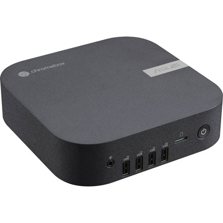 ASUS Chromebox 5a Enterprise Mini Desktop Computer, Intel Core i5-1335U 1.3GHz, 8GB RAM, 128GB SSD, ChromeOS, Black
