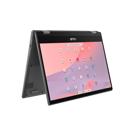 ASUS Chromebook CM14 Flip CM1402F 14" Full HD 2-In-1 Touchscreen Laptop, MediaTek Kompanio 520 2.0GHz, 8GB RAM, 64GB eMMC, Chrome OS, Gravity Gray