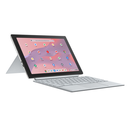 ASUS Chromebook CM30 10.5" WUXGA 2-In-1 Touchscreen Laptop, MediaTek Kompanio 520 2.0GHz, 8GB RAM, 128GB eMMC, Chrome OS, Fog Silver