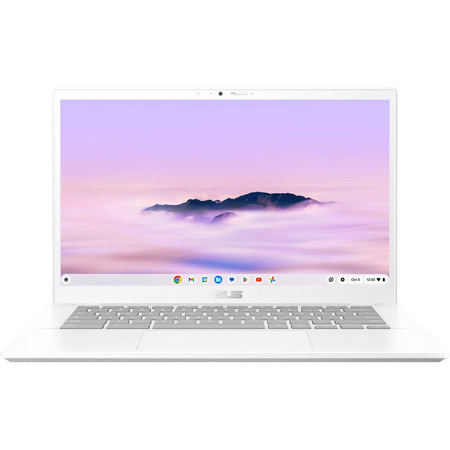 ASUS Chromebook Plus CX34 14" FHD Laptop, i3-1215U, 8GB, 256GB, ChromeOS, White