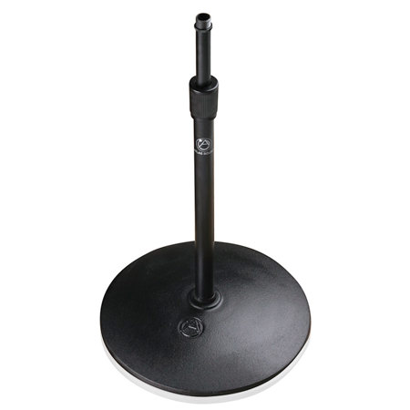 Atlas Sound DMS10 Drum Miking Stand 15-26" (Table to Top of Threads) Height Adjustment, Ebony