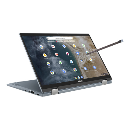 ASUS Chromebook Flip CX5 14" FHD 2-In-1 Touch,i3-1110G4,8GB,128GB,Chrome OS,Blue