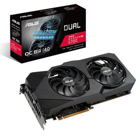 ASUS Dual Radeon RX 5700 XT Video Card DUAL-RX5700XT-O8G-EVO