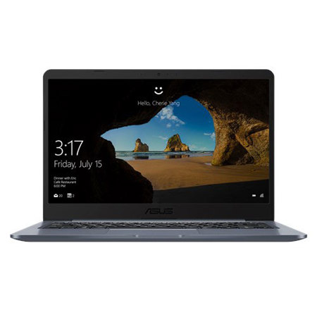 ASUS E406SA-DS04 14" Notebook, N3060 1.60GHz, 4GB RAM, 64GB eMMC, W10, Star Gray