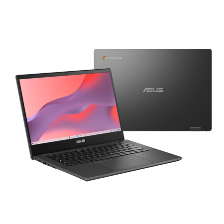 ASUS Chromebook CM14 CM1402C 14" Full HD Notebook Computer, MediaTek Kompanio 520 2.0GHz, 4GB RAM, 64GB eMMC, Chrome OS, Gravity Gray