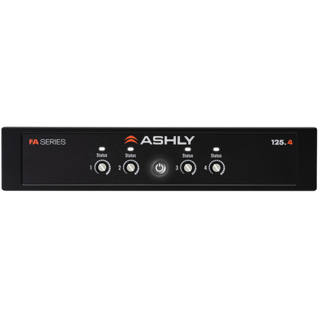 Ashly FA Series FA125.4 4-Channel 125W Compact Class D Power Amplifier