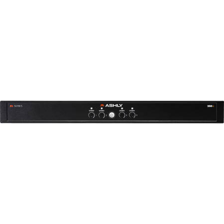 Ashly FA Series 4-Channel 1U Hi-Density Compact Power Amplifier, 4x 250W with 4/8 Ohms, 70V Capable
