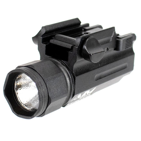 AIM Sports 3W 500 Lumens Quick Release Flashlight with 3 Color Filtered Lens
