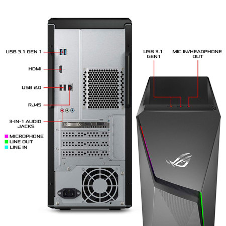 ASUS ROG Strix GL10CS Gaming, i5-8400, 8GB RAM, 1TB HDD, GTX 1050 