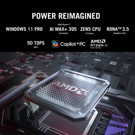 Asus ROG Flow Z13 - PC Portable Gaming 13,4", AMD Ryzen AI Max+ 395, 128 Go RAM, 1 To SSD, Windows 11 - 11