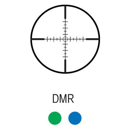 AIM Sports 3-9x40 Recon Riflescope, Illum DMR MOA Reticle, 30mm Tube