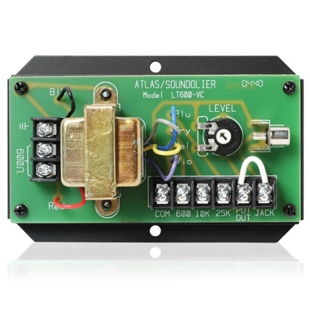 Atlas Sound LT600-VC 600-Ohm Impedance Matching Isolation Transformer