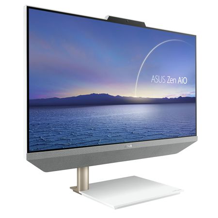 ASUS Zen AiO 24 23.8" FHD All-in-One Touch, R5 5500U, 8GB, 512GB, W10H, White