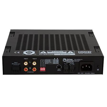Atlas Sound MA40G 40-Watt, 3 Input Mixer Amplifier with Global Power Supply