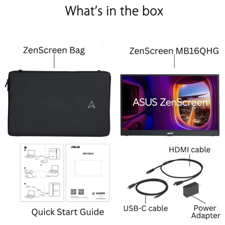 ASUS ZenScreen MB16QHG 16