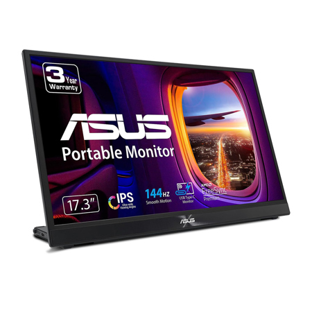 ASUS ZenScreen MB17AHG 17.3" 16:9 FHD 144Hz Portable USB-C IPS LED HDR Monitor