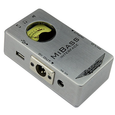 Ashdown MiBass Digital Audio Interface, Headphone and Bass DI, Built-in apptek