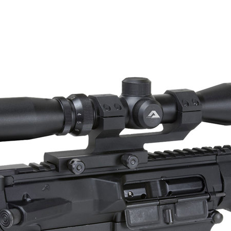 AIM Sports Cantilever Riflescope Mount with 30mm Rings and QD Base, 1.5" Height