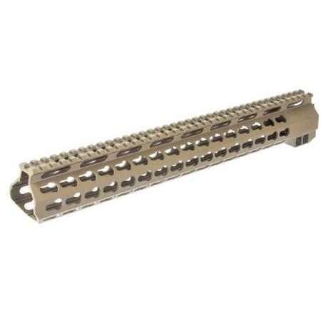 Aim Sports 15" Keymod Handguard, Cerakote Flat Dark Earth