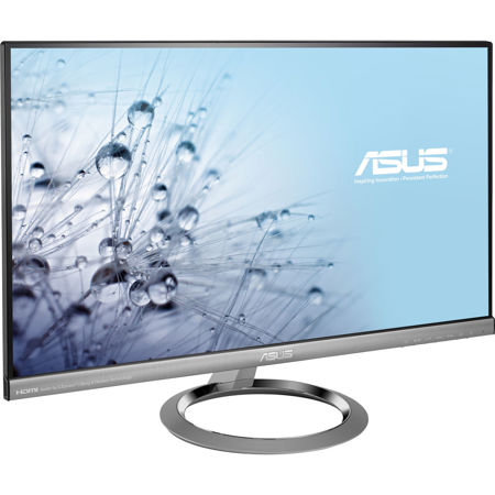 ASUS Designo MX259H 25" AH-IPS Full HD LED Monitor, Silver/Black