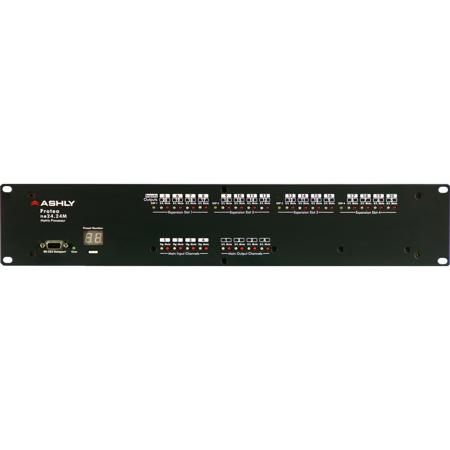 Ashly Protea NE 24.24M DSP 16-Input x 8-Output Audio Matrix Processor, Frequency Response 20Hz-20kHz