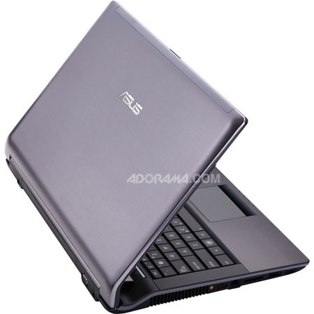 ASUS N53JQ-A1 15.6 inch Notebook, Silver Aluminum