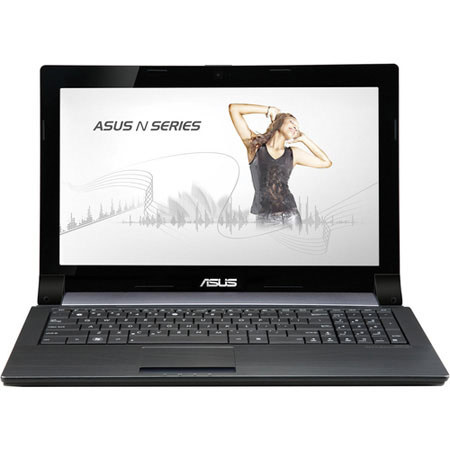 ASUS N53SM-DS71 15.6" Notebook Computer, Silver Aluminum