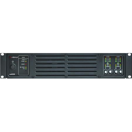 Ashly Network Enabled 4-Channel Amplifier, 250W @ 100V & DSP