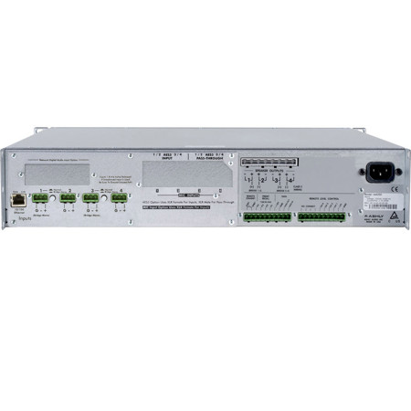 Ashly ne4250 4-Channel Network Enabled Amplifier with OPDante and OPDAC4 Cards