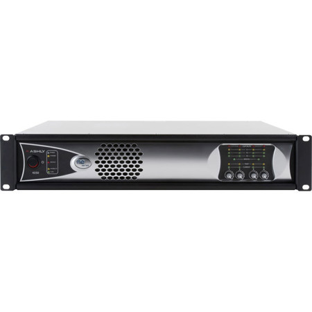Ashly ne4250pe 4-Channel Network Enabled Amplifier with CNM-2 CobraNet Option Card and Protea DSP